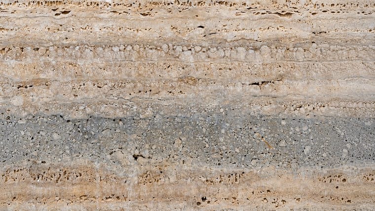 Uzorak kamena, Travertino Silver.